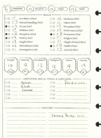 Nyadri char sheet